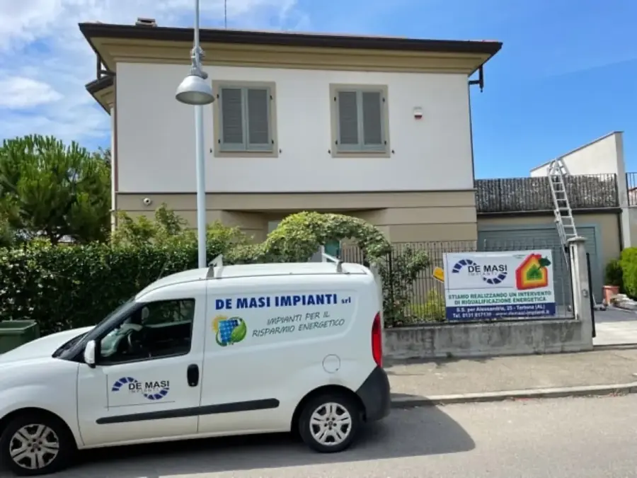 Collettori dell&rsquo;impianto radiante con valvola miscelatrice